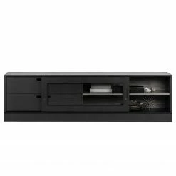 Red Living TV-Lowboard Lescar - Kiefer massiv - Kiefer Schwarz -Wohnzimmermöbel boutique en ligne 1000304186 211029 12341700307 DETAILS P000000001000304186