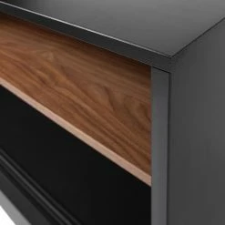 Red Living TV-Lowboard Lescar - Kiefer massiv - Kiefer Schwarz -Wohnzimmermöbel boutique en ligne 1000304186 211029 12341700318 DETAILS P000000001000304186