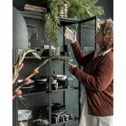 Red Living Vitrinenschrank Ondres - Metall - Schwarz -Wohnzimmermöbel boutique en ligne 1000304187 211029 12341800283 MOOD DETAILS P000000001000304187 mood