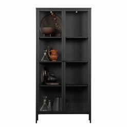 Red Living Vitrinenschrank Ondres - Metall - Schwarz -Wohnzimmermöbel boutique en ligne 1000304187 211029 12341800293 DETAILS P000000001000304187