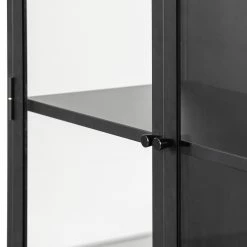 Red Living Vitrinenschrank Ondres - Metall - Schwarz -Wohnzimmermöbel boutique en ligne 1000304187 211029 12341800326 DETAILS P000000001000304187