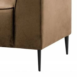 Ars manufacti Sofa Chaides (3-Sitzer) - Antiklederlook - Mischgewebe Bulan: Karamell -Wohnzimmermöbel boutique en ligne 1000306882 220331 060 DETAILS P000000001000306882