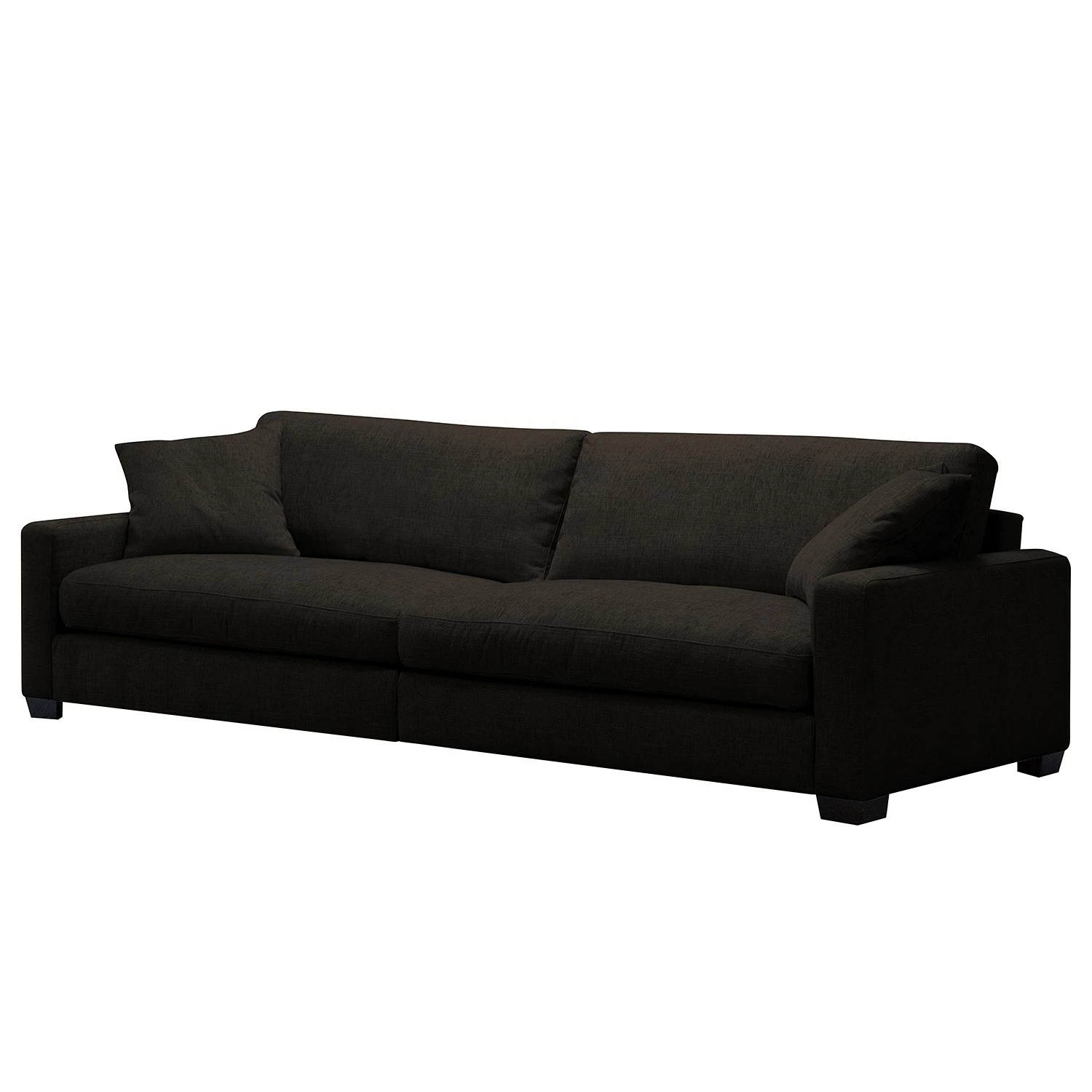 Fredriks Bigsofa Circle - Flachgewebe - Flachgewebe Vega: Braun-Schwarz 1 Fredriks Bigsofa Circle - Flachgewebe - Flachgewebe Vega: Braun-Schwarz