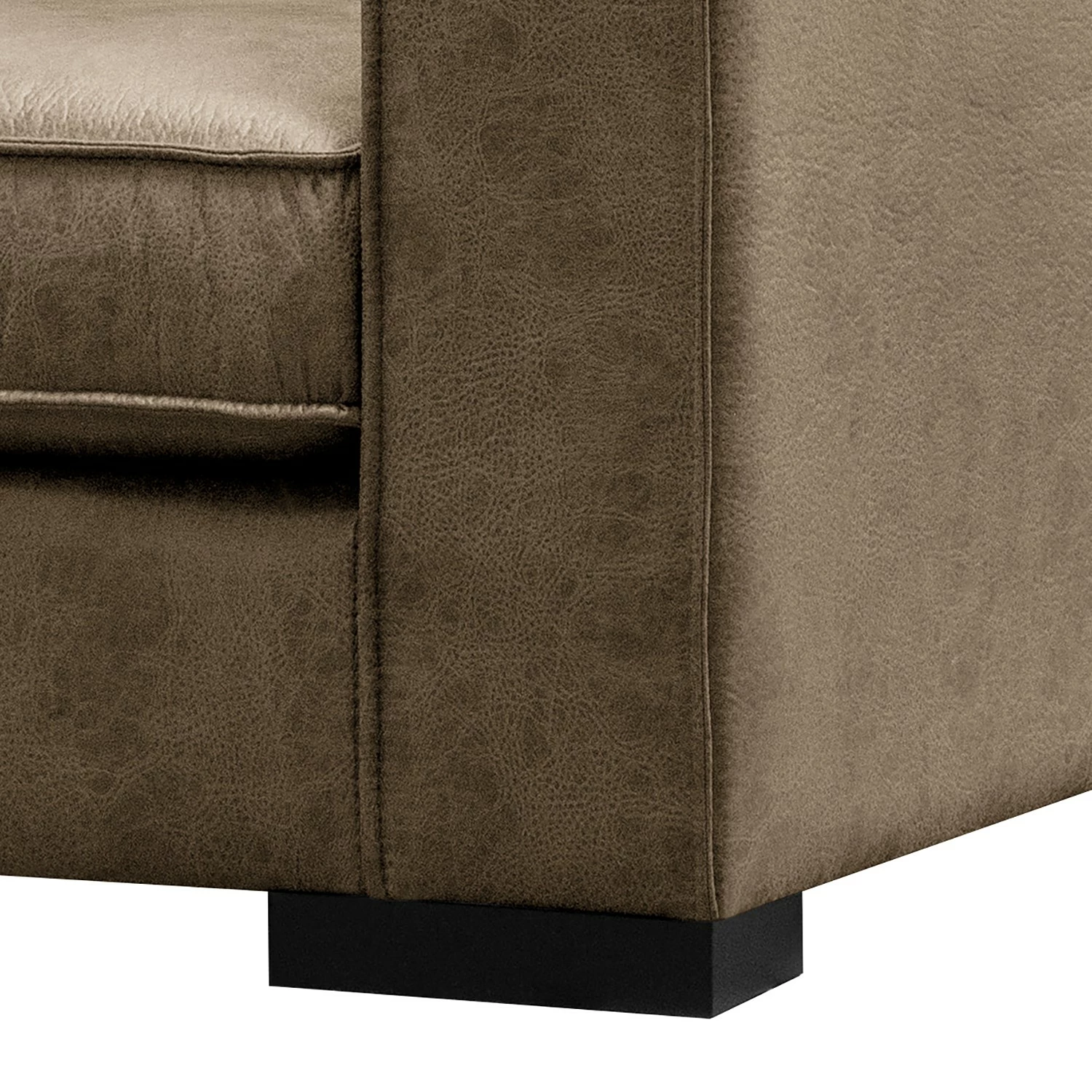 Ars manufacti Sessel Locana - Microfaser Cheri: Taupe 6 Ars manufacti Sessel Locana - Microfaser Cheri: Taupe – Bild 6