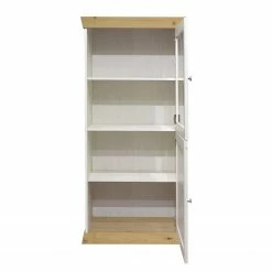 Ridgevalley Highboard Maiossa I - Pinie Weiß Dekor / Eiche Navarra Dekor -Wohnzimmermöbel boutique en ligne 1000307112 211109 16471600083 DETAILS P000000001000307112