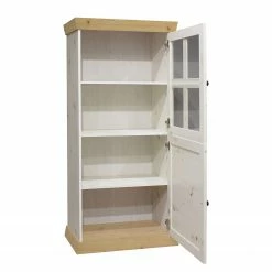 Ridgevalley Highboard Maiossa I - Pinie Weiß Dekor / Eiche Navarra Dekor -Wohnzimmermöbel boutique en ligne 1000307112 211109 16471600085 DETAILS P000000001000307112