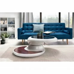 Loftscape Couchtisch Salbris - Glas / Fiberglas - Schwarz / Hochglanz Weiß -Wohnzimmermöbel boutique en ligne 1000310523 211125 11183300068 MOOD DETAILS P000000001000310523 mood