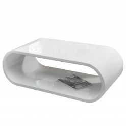 Loftscape Couchtisch Rodrigo - Hochglanz Weiß