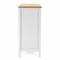 Ridgevalley Kommode Bombita - Weiß / Eiche Artisan Dekor -Wohnzimmermöbel boutique en ligne 1000310610 211118 060556000100 DETAILS P000000001000310610