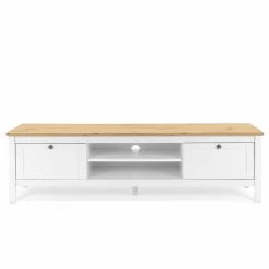 Ridgevalley TV-Lowboard Bombita - Weiß / Eiche Artisan Dekor -Wohnzimmermöbel boutique en ligne 1000310622 211118 060556000100 DETAILS P000000001000310622