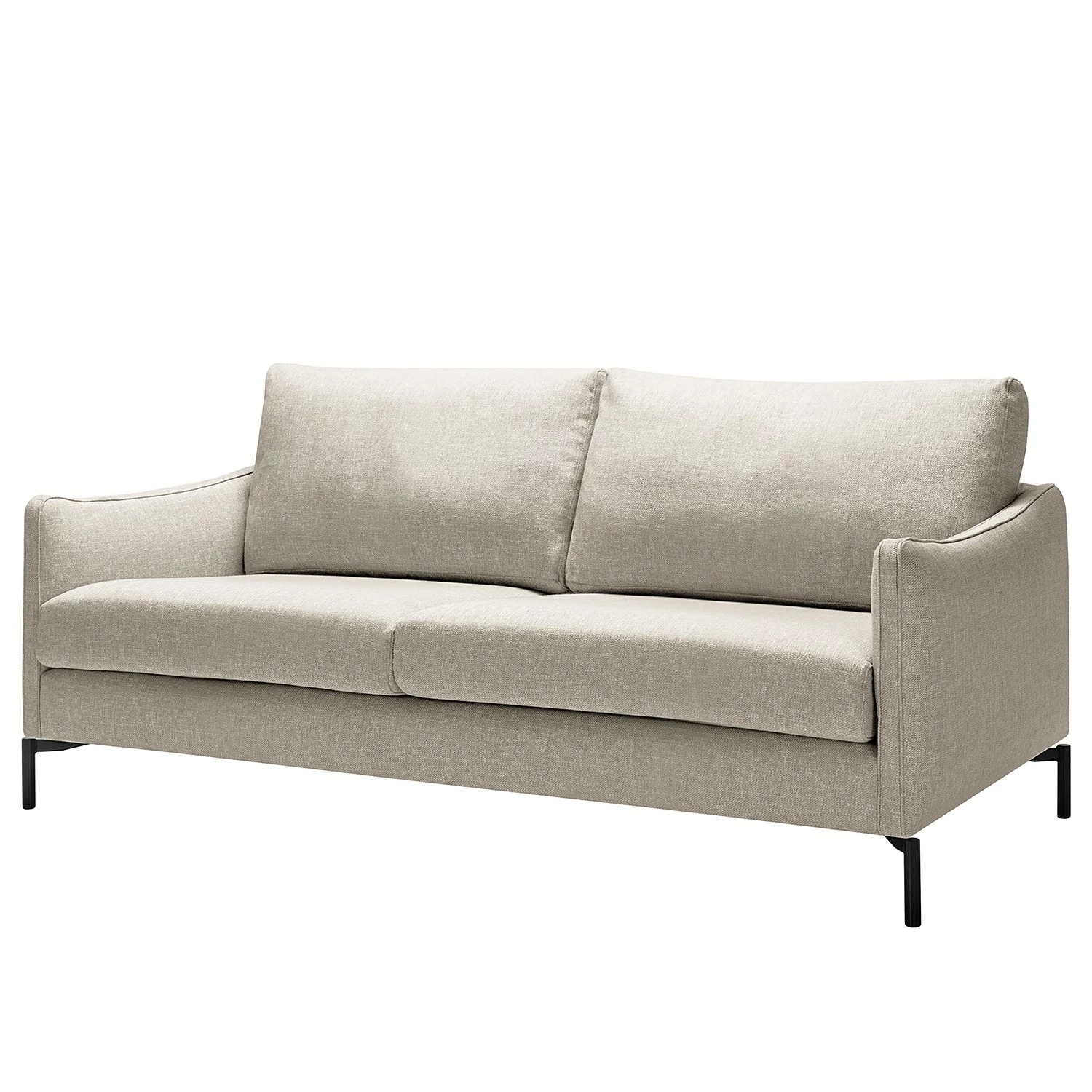 Loftscape Sofa Meissner (2,5-Sitzer) - Flachgewebe Nandin: Cremeweiß 1 Loftscape Sofa Meissner (2,5-Sitzer) - Flachgewebe Nandin: Cremeweiß