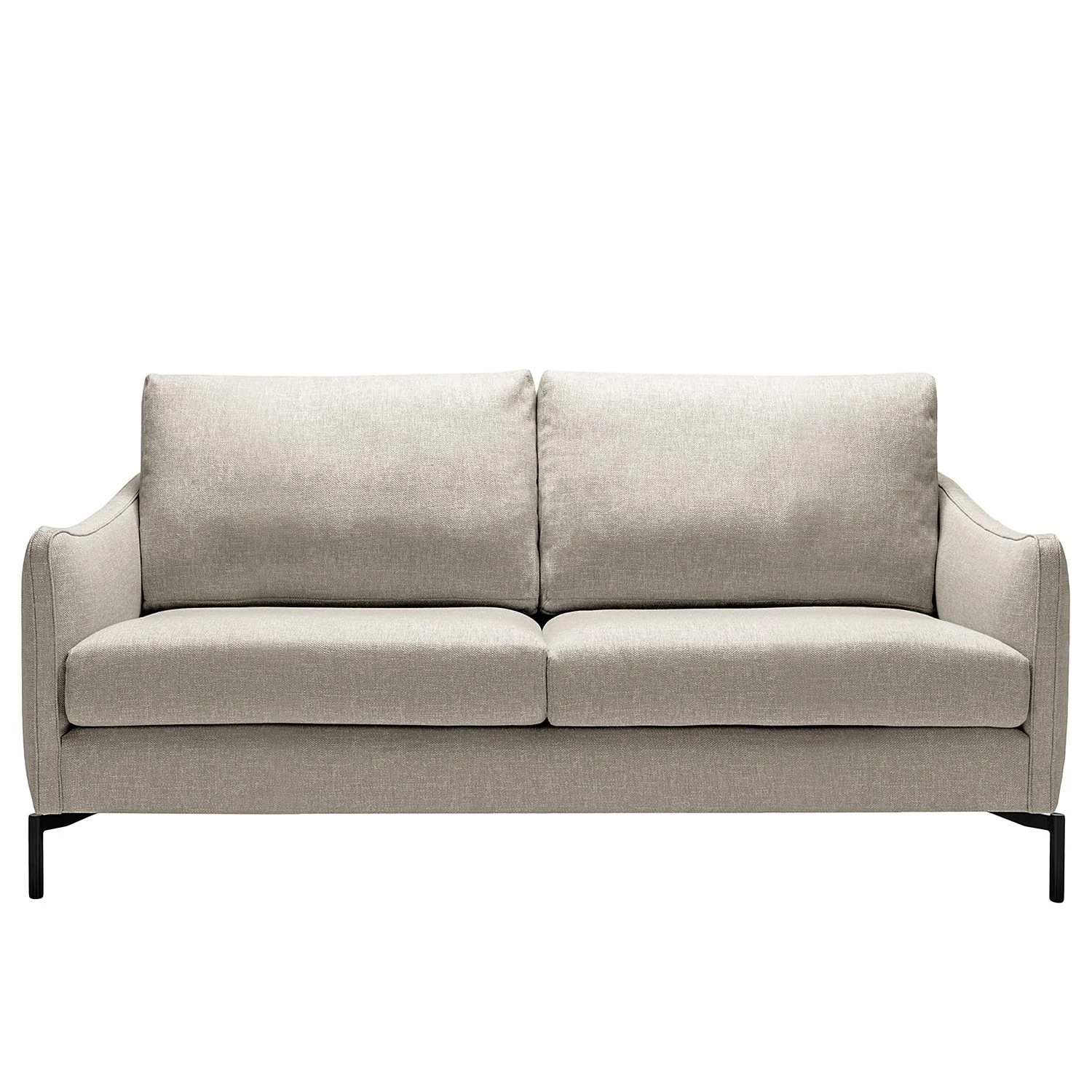 Loftscape Sofa Meissner (2,5-Sitzer) - Flachgewebe Nandin: Cremeweiß 2 Loftscape Sofa Meissner (2,5-Sitzer) - Flachgewebe Nandin: Cremeweiß – Bild 2
