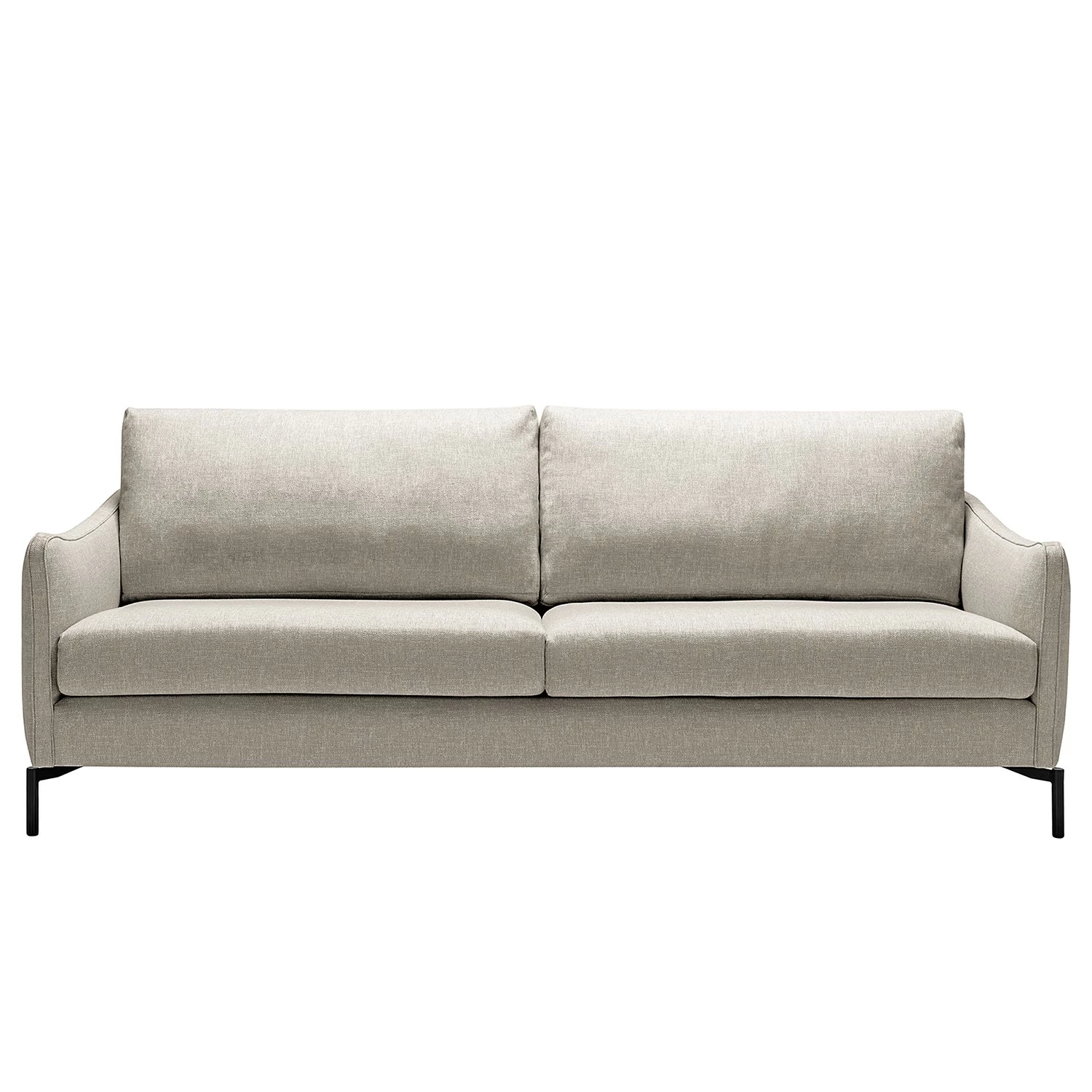 Loftscape Sofa Meissner (3-Sitzer) - Flachgewebe Nandin: Cremeweiß 2 Loftscape Sofa Meissner (3-Sitzer) - Flachgewebe Nandin: Cremeweiß – Bild 2