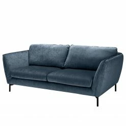 Loftscape Sofa Portis (2-Sitzer) - Chenille Elyon: Dunkelblau