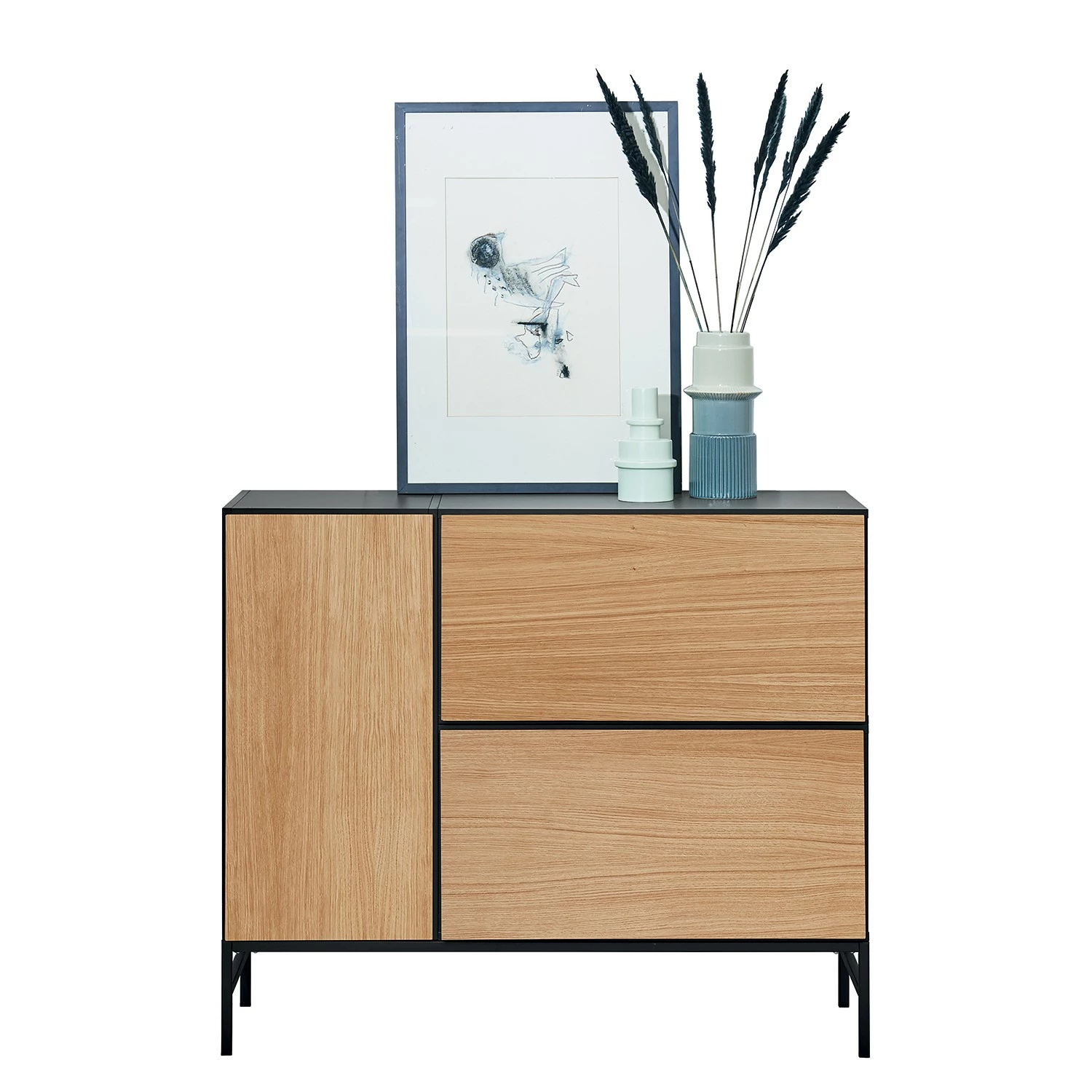 Now! by hülsta Kommode now to go colour I - Natureiche / Diamantgrau 2 Now! by hülsta Kommode now to go colour I - Natureiche / Diamantgrau – Bild 2