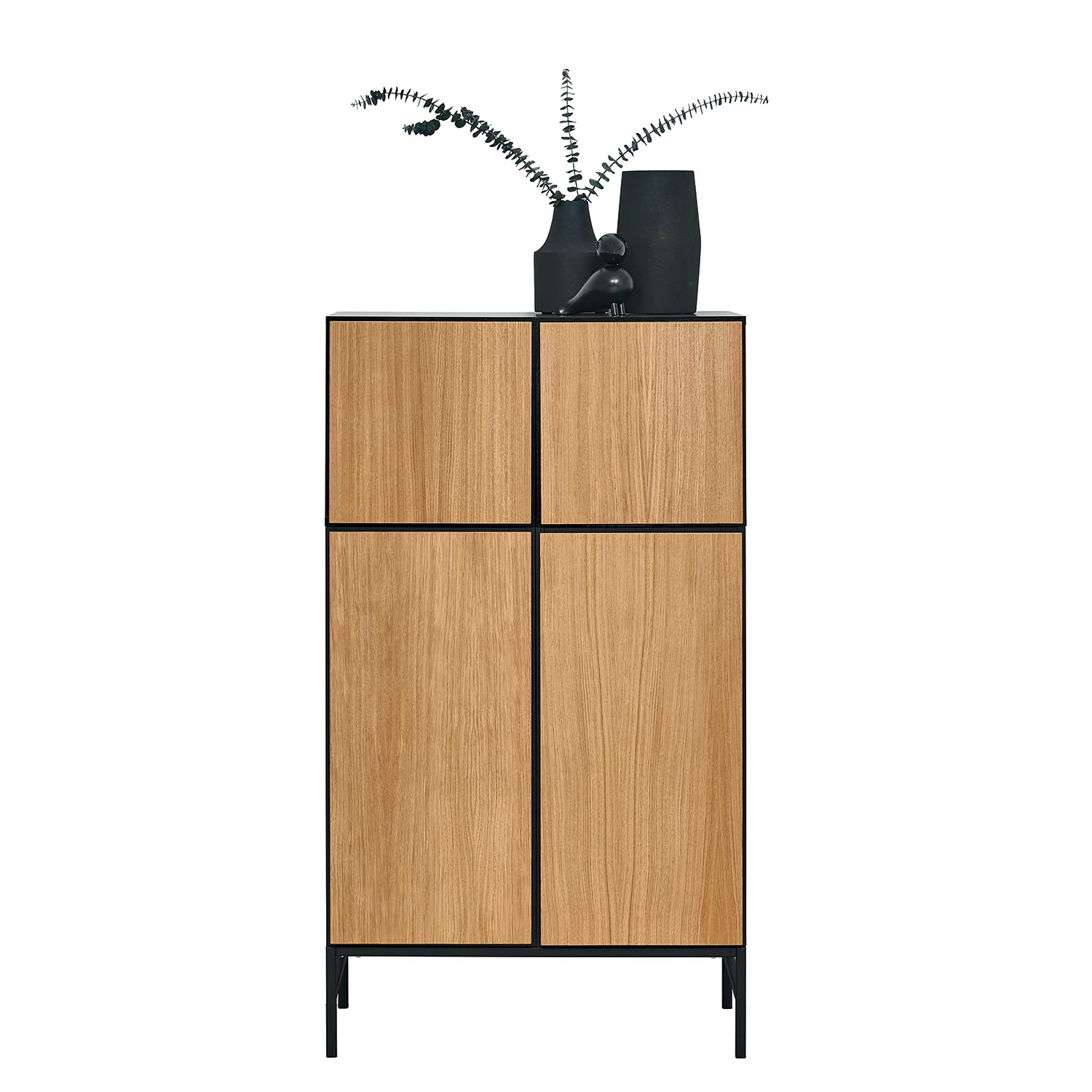 Now! by hülsta Highboard now to go colour II - Natureiche / Diamantgrau 3 Now! by hülsta Highboard now to go colour II - Natureiche / Diamantgrau – Bild 3