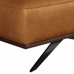 Loftscape Polsterhocker Iglesia I - Echtleder - Echtleder Nadra: Cognac - Schwarz - Buche Dunkel -Wohnzimmermöbel boutique en ligne 1000311640 211209 06311300144 DETAILS P000000001000311640