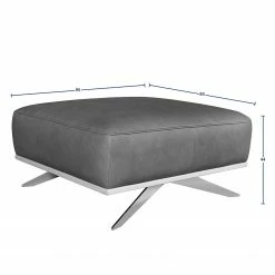 Loftscape Polsterhocker Iglesia I - Echtleder - Echtleder Nadra: Cognac - Schwarz - Buche Dunkel -Wohnzimmermöbel boutique en ligne 1000311640 211209 06311400616 SKETCH DETAILS P000000001000311640 sketch