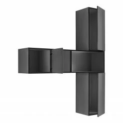 Now! by hülsta Garderobenset now to go colour (5-tlg) - Hochglanz Diamantgrau / Diamantgrau -Wohnzimmermöbel boutique en ligne 1000312328 211126 104440000036 DETAILS P000000001000312328