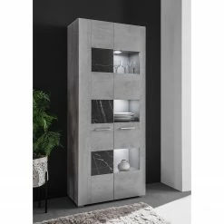 Loftscape Vitrine Mantador - Grau -Wohnzimmermöbel boutique en ligne 1000312607 211216 12071100039 MOOD DETAILS P000000001000312607 mood