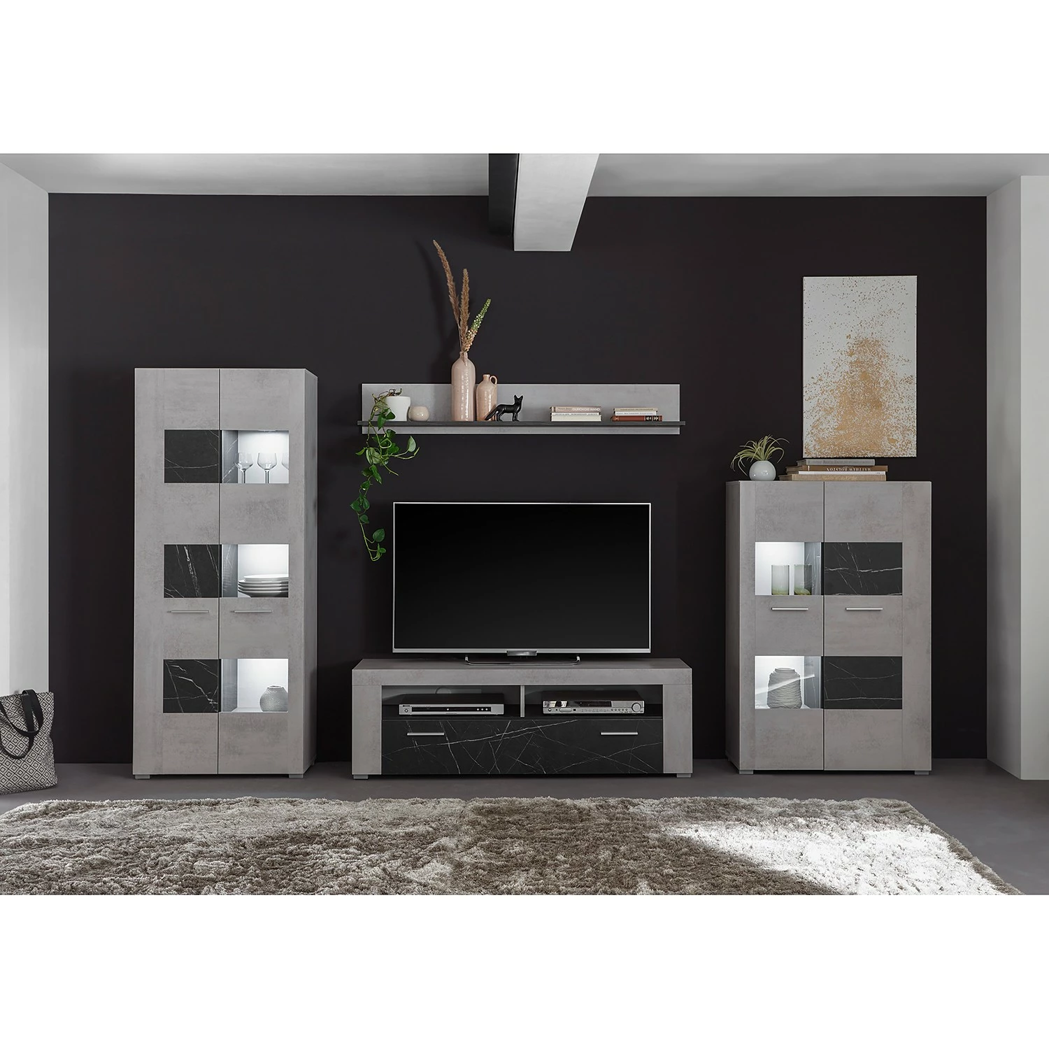 Loftscape Wandboard Mantador - Grau - Breite: 140 cm 2 Loftscape Wandboard Mantador - Grau - Breite: 140 cm – Bild 2