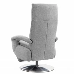 Loftscape Relaxsessel Leesburg - Flachgewebe Amra: Silber - Relaxfunktion - Ohne Aufstehhilfe - Elektrisch verstellbar: 2 Motoren mit Kabel -Wohnzimmermöbel boutique en ligne 1000313404 211217 133927000135 DETAILS P000000001000313404