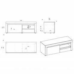 Loftscape Wohnwand Stonda III (4-teilig) - Anthrazit 34 Loftscape Wohnwand Stonda III (4-teilig) - Anthrazit -Wohnzimmermöbel boutique en ligne 1000314594 211209 12532300767 SKETCH DETAILS P000000001000314594 sketch