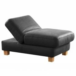 Fredriks Polsterhocker Kikuu - Microfaser - Microfaser Taeko: Schwarz -Wohnzimmermöbel boutique en ligne 1000314596 211221 13051000684 DETAILS P000000001000314596