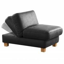 Fredriks Polsterhocker Kikuu - Microfaser - Microfaser Taeko: Schwarz -Wohnzimmermöbel boutique en ligne 1000314596 211221 13051000693 DETAILS P000000001000314596