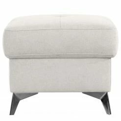 Fredriks Polsterhocker DeWitt - Flachgewebe Olea: Silber -Wohnzimmermöbel boutique en ligne 1000314604 211221 13044500197 DETAILS P000000001000314604