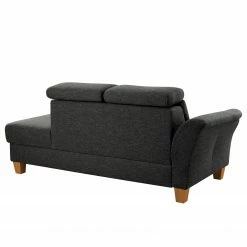 Fredriks Recamiere Eustis - Flachgewebe Amra: Anthrazit - Longchair davorstehend links -Wohnzimmermöbel boutique en ligne 1000314617 211221 13051000718 DETAILS P000000001000314617