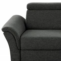 Fredriks Recamiere Eustis - Flachgewebe Amra: Anthrazit - Longchair davorstehend links -Wohnzimmermöbel boutique en ligne 1000314617 211221 13051000765 DETAILS P000000001000314617