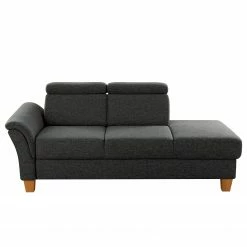 Fredriks Recamiere Eustis - Flachgewebe Amra: Anthrazit - Longchair davorstehend links -Wohnzimmermöbel boutique en ligne 1000314617 211221 13051100709 DETAILS P000000001000314617
