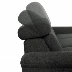 Fredriks Ecksofa Estufa - Flachgewebe - Flachgewebe Amra: Anthrazit - Longchair davorstehend links - Mit Schlaffunktion -Wohnzimmermöbel boutique en ligne 1000314669 211221 13054501246 DETAILS P000000001000314669