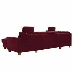 Fredriks Wohnlandschaft Ford Point - Webstoff Palila: Beere - Ottomane davorstehend links - Mit Schlaffunktion -Wohnzimmermöbel boutique en ligne 1000314737 211221 13062901916 DETAILS P000000001000314737