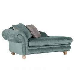 Ridgevalley Recamiere Salvator - Samt Saidy: Blaugrau - Armlehne davorstehend links -Wohnzimmermöbel boutique en ligne 1000314851 220203 16533700050 DETAILS P000000001000314851