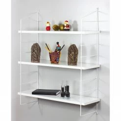 Loftscape Wandregal Assesse - Metall - Weiß / Hochglanz Weiß - Höhe: 85 cm 7 Loftscape Wandregal Assesse - Metall - Weiß / Hochglanz Weiß - Höhe: 85 cm -Wohnzimmermöbel boutique en ligne 1000314858 211214 13383100067 MOOD DETAILS P000000001000314858 mood