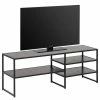 Red Living TV-Rack Coogee - Eiche Schwarzbraun Dekor / Schwarz