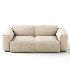 Studio Copenhagen 2-Sitzer Sofa HUDSON - Bouclé Stoff Bony: Beige -Wohnzimmermöbel boutique en ligne 1000316104 220120 13102500333 DETAILS P000000001000316104