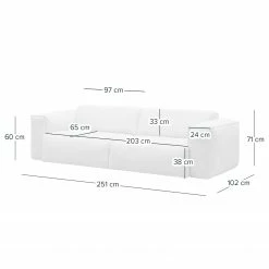 Studio Copenhagen 3-Sitzer Sofa HUDSON - Microfaser Teda: Braun 19 Studio Copenhagen 3-Sitzer Sofa HUDSON - Microfaser Teda: Braun -Wohnzimmermöbel boutique en ligne 1000316142 220909 500 SKETCH DETAILS P000000001000316142 sketch