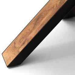 Red Living Esstisch Kansas - Akazie massiv / Metall - Akazie / Schwarz & Akazie -Wohnzimmermöbel boutique en ligne 1000316363 220118 12444300098 DETAILS P000000001000316363