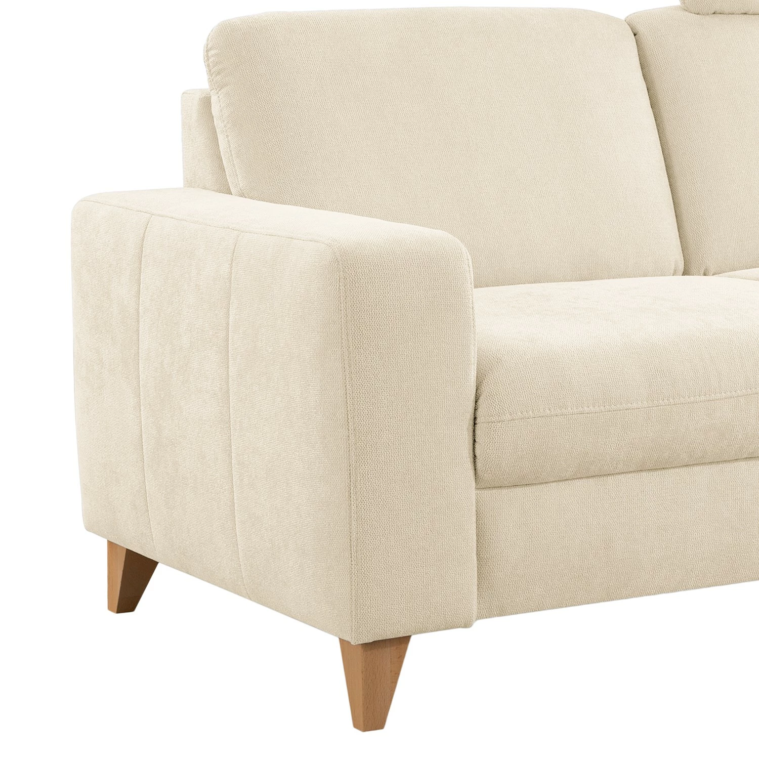 Loftscape Sofa Gothem (2-Sitzer) - Webstoff Palila: Creme 3 Loftscape Sofa Gothem (2-Sitzer) - Webstoff Palila: Creme – Bild 3