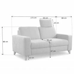 Loftscape Sofa Gothem (2-Sitzer) - Webstoff Palila: Creme 15 Loftscape Sofa Gothem (2-Sitzer) - Webstoff Palila: Creme -Wohnzimmermöbel boutique en ligne 1000317029 220120 115414000554 SKETCH DETAILS P000000001000317029 sketch