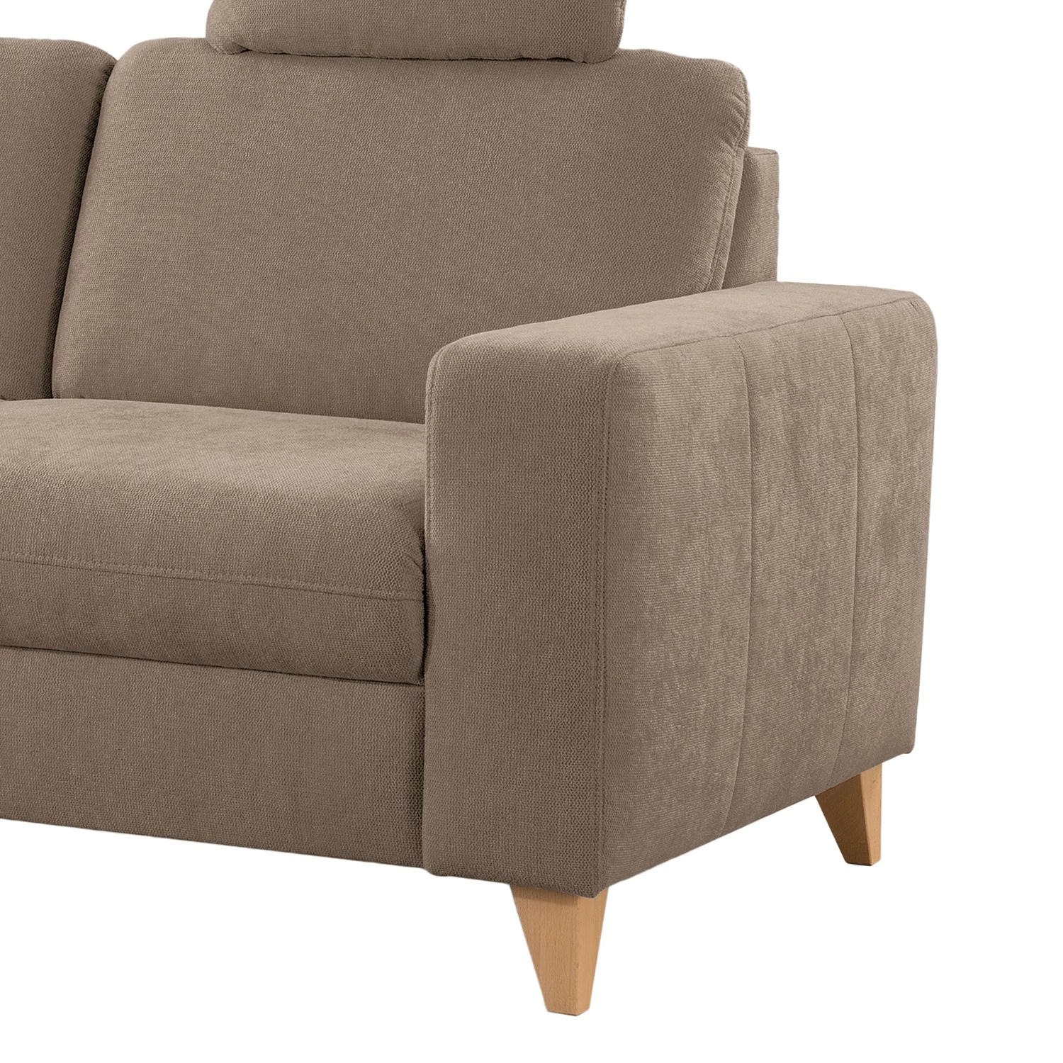 Loftscape Sofa Gothem (2,5-Sitzer) - Webstoff Palila: Nougat 6 Loftscape Sofa Gothem (2,5-Sitzer) - Webstoff Palila: Nougat – Bild 6
