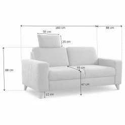 Loftscape Sofa Gothem (2,5-Sitzer) - Webstoff Palila: Nougat 19 Loftscape Sofa Gothem (2,5-Sitzer) - Webstoff Palila: Nougat -Wohnzimmermöbel boutique en ligne 1000317062 220120 11543800847 SKETCH DETAILS P000000001000317062 sketch