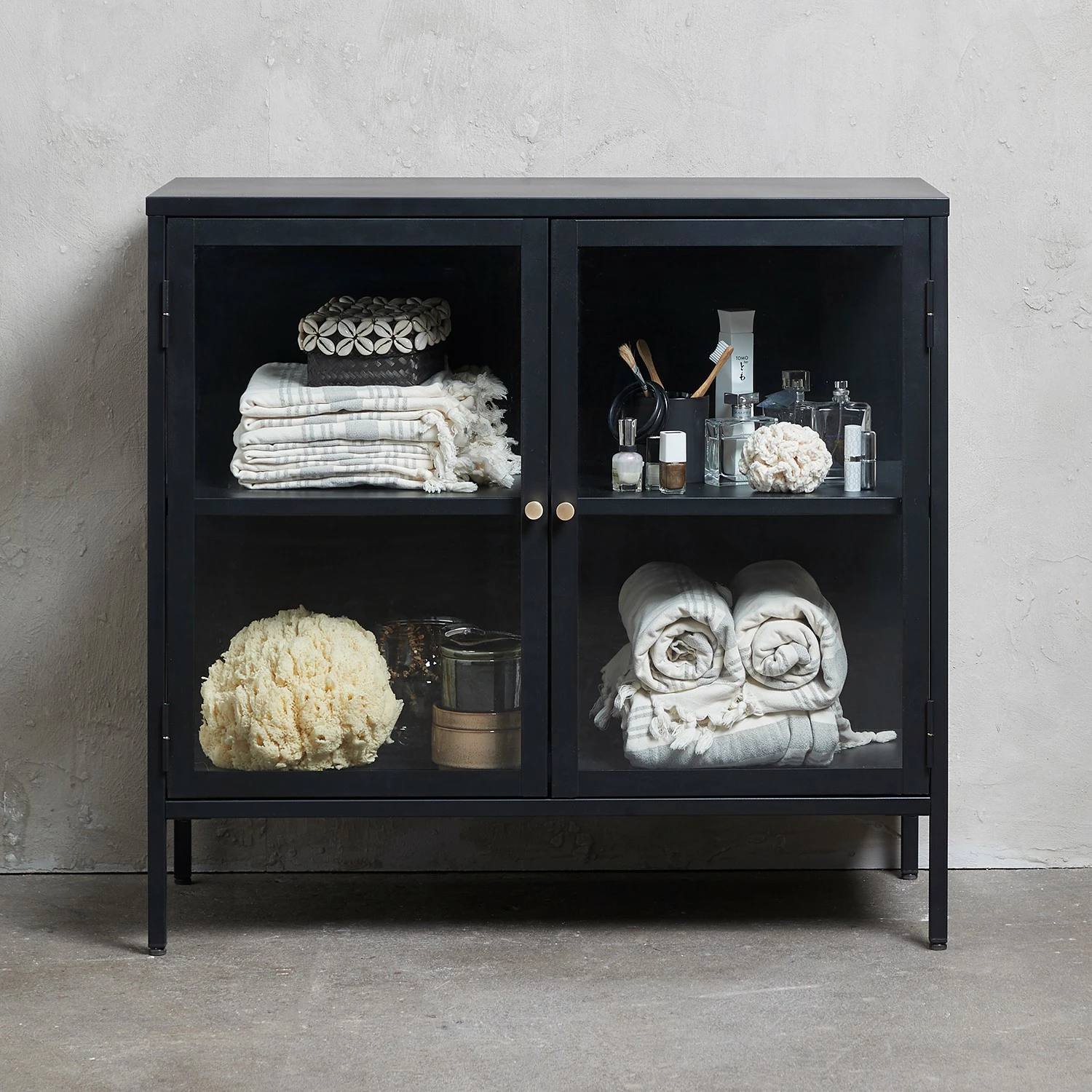 Loftscape Kommode Angelus II - Metall - Schwarz 2 Loftscape Kommode Angelus II - Metall - Schwarz – Bild 2