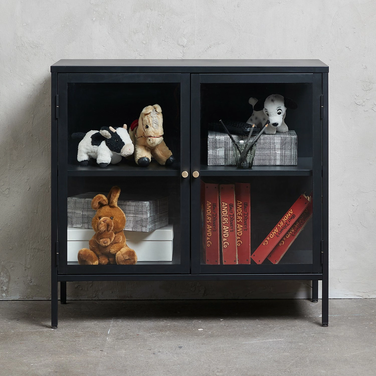 Loftscape Kommode Angelus II - Metall - Schwarz 3 Loftscape Kommode Angelus II - Metall - Schwarz – Bild 3