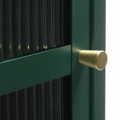 Loftscape Standvitrine Bunta Floro - Metall - Dunkelgrün -Wohnzimmermöbel boutique en ligne 1000319420 220107 10192800074 DETAILS P000000001000319420