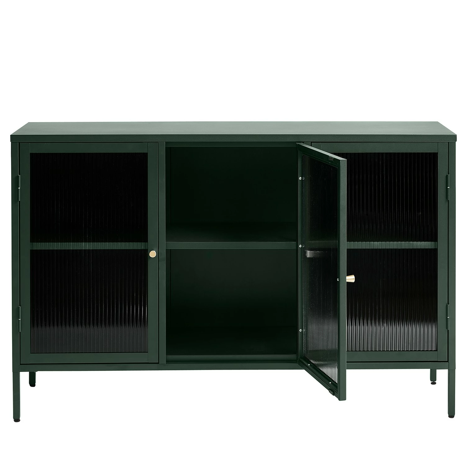 Loftscape Sideboard Bunta Floro - Metall - Dunkelgrün 4 Loftscape Sideboard Bunta Floro - Metall - Dunkelgrün – Bild 4