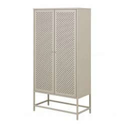 Norrwood Hochkommode Cascavel - Metall - Matt Sand